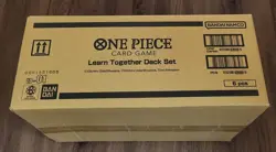 One Piece LD-01 Learn Together Deck Set Factory Case of 6 - Brand New Sealed - Image 4