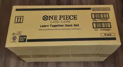 One Piece LD-01 Learn Together Deck Set Factory Case of 6 - Brand New Sealed - Image 5