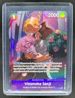 2025 One Piece Legacy of the Master Vinsmoke Sanji Treasure Rare TR #OP10-063 - Image 1
