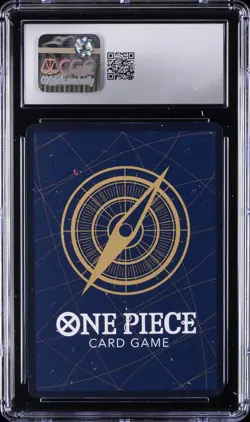 2024 ONE PIECE JPN STRONGEST 3 BROTHERS #P-075 MONKEY D LUFFY CGC 10 GEM MINT - Image 2