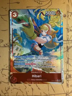 HIBARI 2026 One Piece EB03 Heroines Edition Rare Alt Art 008 ENGLISH - Image 1