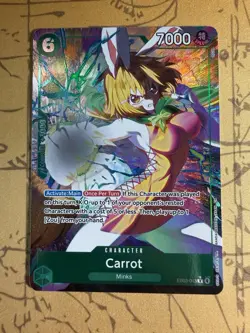 One Piece TCG Carrot ALT ART ENGLISH EB03-013 HEROINES Edition Near Mint - Image 1