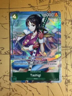 2026 One Piece TCG Tashigi ALT ART ENGLISH EB03-018 HEROINES - Near Mint - Image 1