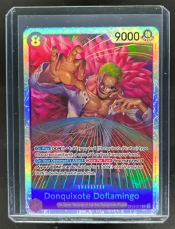 2025 One Piece Royal Blood Donquixote Doflamingo Super Rare SR #OP10-071 - Image 1