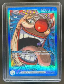 2024 One Piece Emperors in the New World Buggy VAR #OP09-042b - Image 1