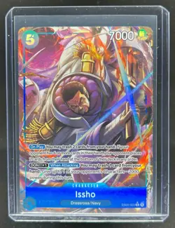 2026 One Piece The Azure Seas Seven Issho Extra Booster Super Rare SR #EB04-022 - Image 1