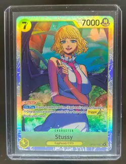 2025 One Piece Carrying On His Will OP13 Stussy #OP13-110 SR - Image 1