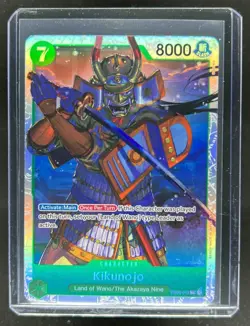 2026 One Piece The Azure Seas Seven Kikunojo Extra Booster SR #EB04-012 - Image 1