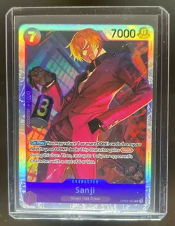 2024 One Piece Emperors in the New World Sanji VAR #OP09-065a - Image 1
