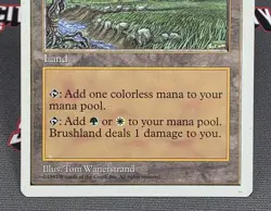 MTG Brushland - 5th Edition Magic the Gathering Card # 412 - Image 4