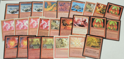 MTG Magic The Gathering Red Rare Lot of 50 Cards DMG/PR/HP Played RD2 - Image 3