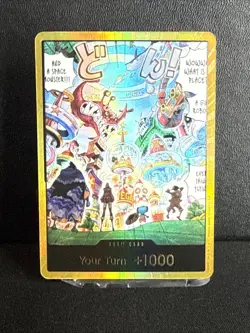 DON!! Card (Egghead) (Gold) The Azure Sea's Seven Foil - Image 1