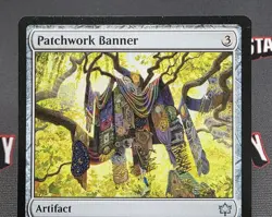 MTG Patchwork Banner- Signed -Bloomburrow Magic the Gathering Card # 247 - Image 3