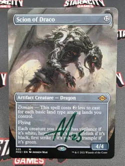 MTG Scion of Draco- Signed -Modern Horizons 2 Magic the Gathering Card # 323 - Image 1