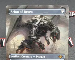MTG Scion of Draco- Signed -Modern Horizons 2 Magic the Gathering Card # 323 - Image 3