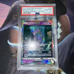 Mewtwo GX Shining Legends Card 78/73 PSA 10 - Image 1