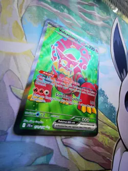 Volcanion EX 171/159 Sv09 Journey Together Ultra Rare Full Art Pokemon Card NM/M - Image 2