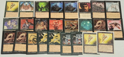 MTG Magic The Gathering Black Rare Mythic Lot of 50 Cards DMG/PR/HP Played K1 - Image 2