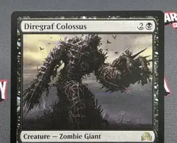 MTG Diregraf Colossus- Signed -Shadows over Innistrad Magic Card # 107 - Image 3