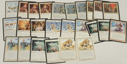 MTG Magic The Gathering White Rare Mythic Lot of 50 Cards DMG/PR/HP Played WH1 - Image 3