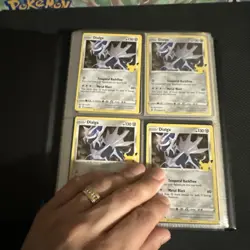 Pokemon Tcg Celebrations 25th Anniversary Dragapult Binder With 82 Cards - Image 2