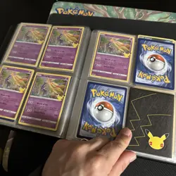 Pokemon Tcg Celebrations 25th Anniversary Dragapult Binder With 82 Cards - Image 5