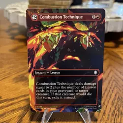 Combustion Technique (Borderless) Avatar: The Last Airbender Regular MTG - Image 3