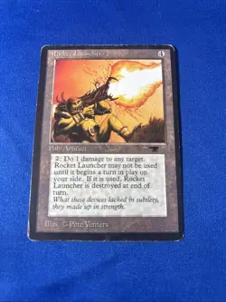 ROCKET LAUNCHER MP Antiquities Original mtg Magic fast shipping - Image 1