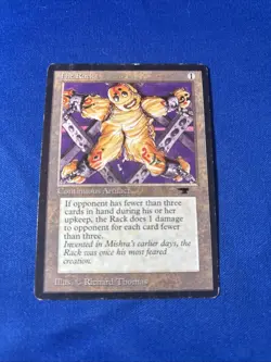 THE RACK MP Antiquities Original mtg Magic fast shipping - Image 1
