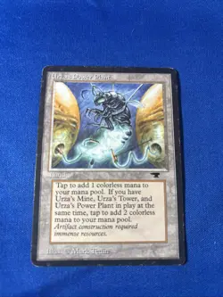 URZA’S POWER PLANT HP Antiquities Original mtg Magic fast shipping - Image 1