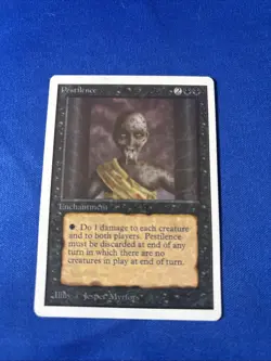 PESTILENCE LP Unlimited Vintage mtg Magic fast shipping - Image 1