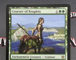 MTG Courser of Kruphix- Signed -Born of the Gods Magic the Gathering Card # 119 - Image 3