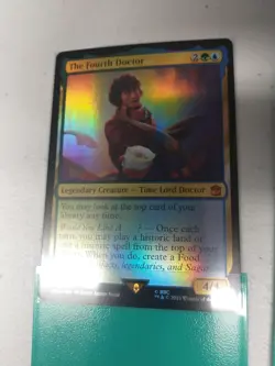 Magic The Gathering Doctor Who Commander Deck Set Of 4, Open And Sleeved - Image 4