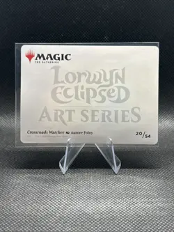 Crossroads Watcher (Gold-Stamped Signature) Art Series: Lorwyn Eclipsed Regular - Image 2