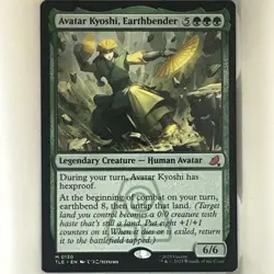 Avatar Kyoshi, Earthbender Avatar: The Last Airbender: Eternal-Legal Foil - Image 1
