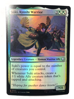 Suki, Kyoshi Warrior FOIL 243 Avatar The Last Airbender MTG Magic the Gathering - Image 1
