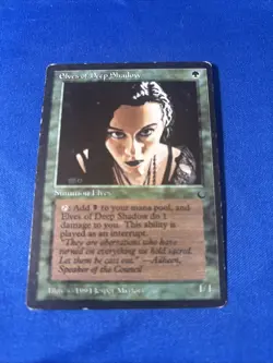 ELVES OF DEEP SHADOW MP The Dark Original mtg Magic fast shipping - Image 1
