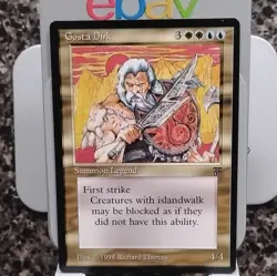 Magic: The Gathering Gosta Dirk Legends White Blue Rare Richard Thomas Regular … - Image 1