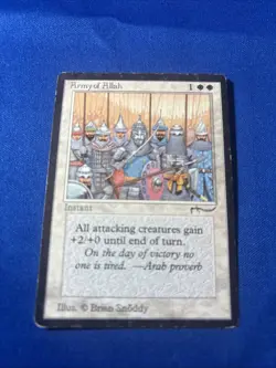 ARMY OF ALLAH MP Arabian Nights mtg Magic fast shipping - Image 1