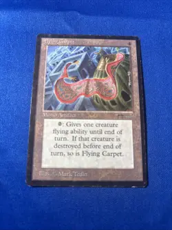 FLYING CARPET MP Arabian Nights Original mtg Magic fast shipping - Image 1