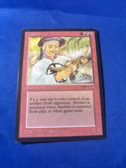 ALADDIN LP Arabian Nights Original mtg Magic fast shipping - Image 1