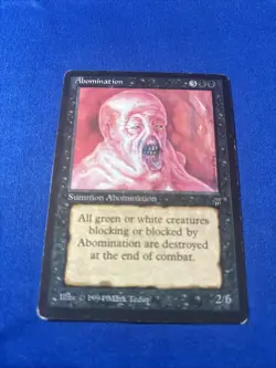 ABOMINATION MP Legends Original mtg Magic fast shipping - Image 1