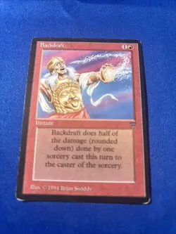 BACKDRAFT LP Legends Vintage mtg Magic fast shipping - Image 1