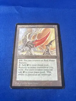 RED MANA BATTERY MP Legends Original mtg Magic fast shipping - Image 1