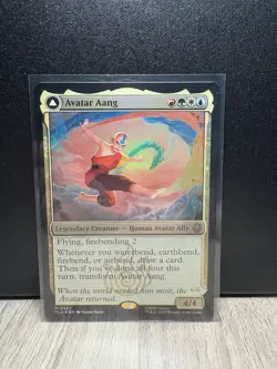 Avatar Aang Foil TLA#207 Near Mint MTG - Image 1