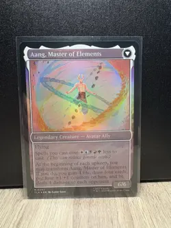 Avatar Aang Foil TLA#207 Near Mint MTG - Image 4