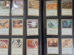 MTG Vintage collection circa 1995-2002 All White with Folder. Lightly played. - Image 2