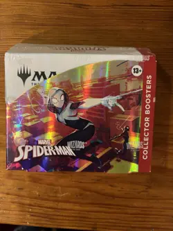 Magic The Gathering Marvel's Spider-Man Collector Booster Box 2025 Sealed - Image 1