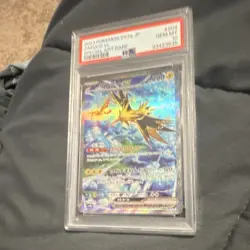 Zapdos ex 204/165 Sv2a: Pokemon Card 151 Special Art Rare Holo PSA 10 Japanese - Image 1