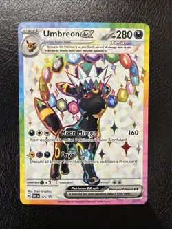 Pokemon Umbreon ex SVP176 Sv: Scarlet & Violet Promo Full Art Holo Promo NM - Image 1